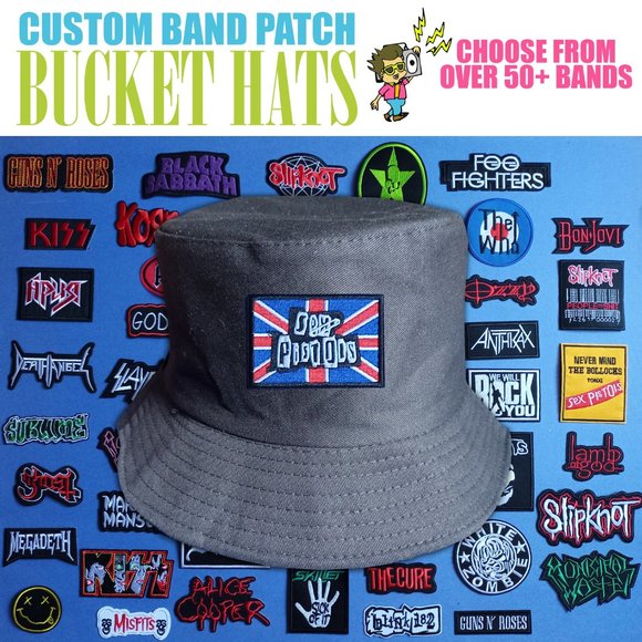 Custom Band Patch Bucket Hats - Picture 16 of 17